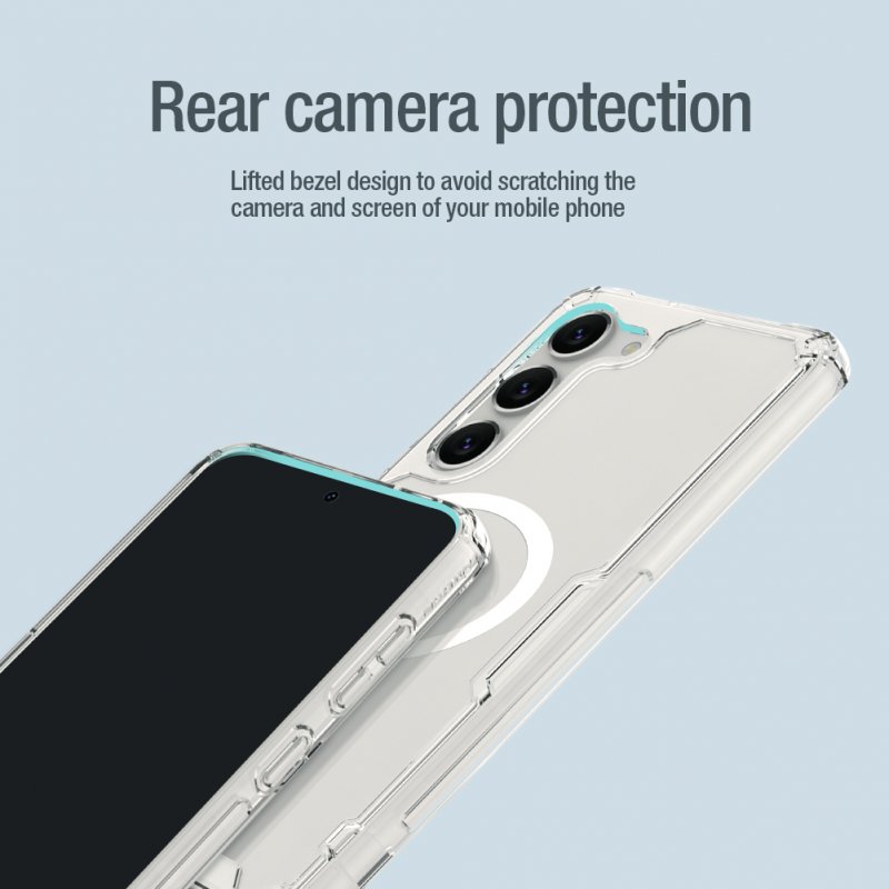 Nillkin Nature TPU PRO Magnetic Kryt pro Samsung Galaxy S23 Transparent - obrázek č. 6