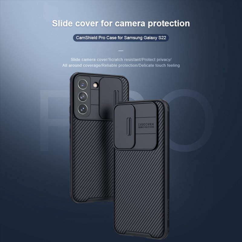 Nillkin CamShield PRO Zadní Kryt pro Samsung Galaxy S23 Ultra Black - obrázek č. 2