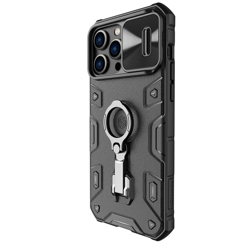 Nillkin CamShield Armor PRO Zadní Kryt pro Apple iPhone 14 Pro Max Black - obrázek č. 1