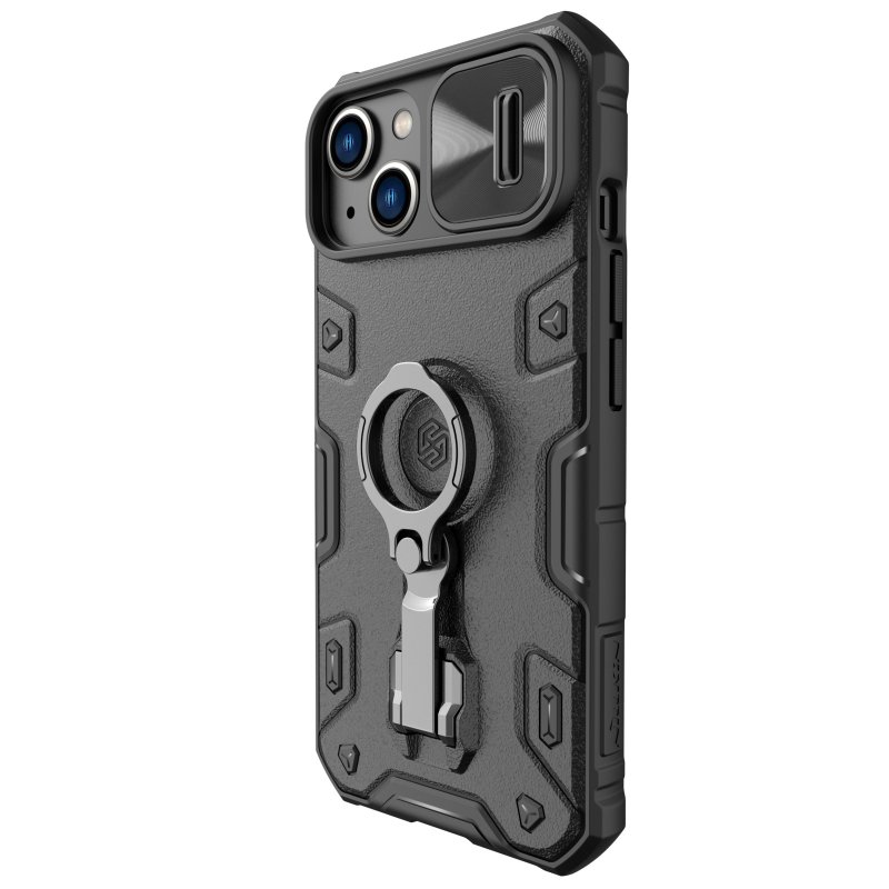Nillkin CamShield Armor PRO Zadní Kryt pro Apple iPhone 14 Plus Black - obrázek č. 1