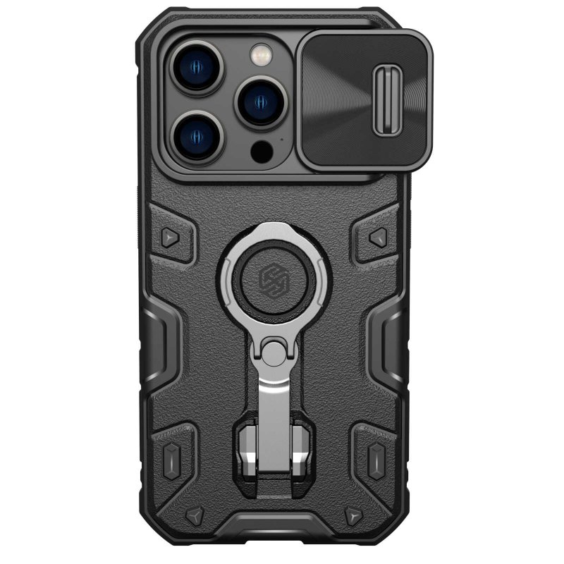 Nillkin CamShield Armor PRO Zadní Kryt pro Apple iPhone 14 Pro Black - obrázek produktu