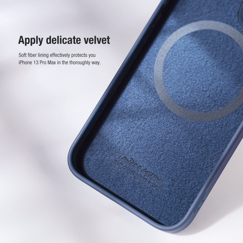 Nillkin CamShield Silky Magnetic Silikonový Kryt pro Apple iPhone 14 Pro Black - obrázek č. 6
