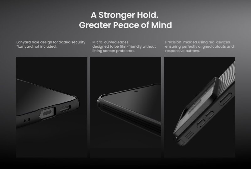 Nillkin CamShield PRO Zadní Kryt pro Samsung Galaxy S26 FE Black - obrázek č. 4