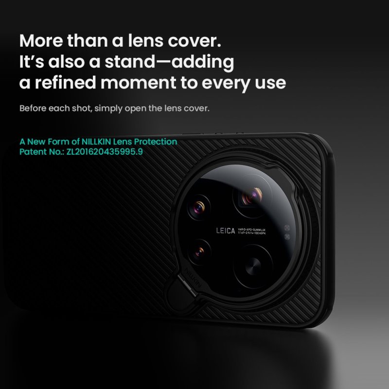 Nillkin CamShield Prop Magnetic (Transparent Lens) Zadní Kryt pro Xiaomi 17 Ultra Transparent Black - obrázek č. 7