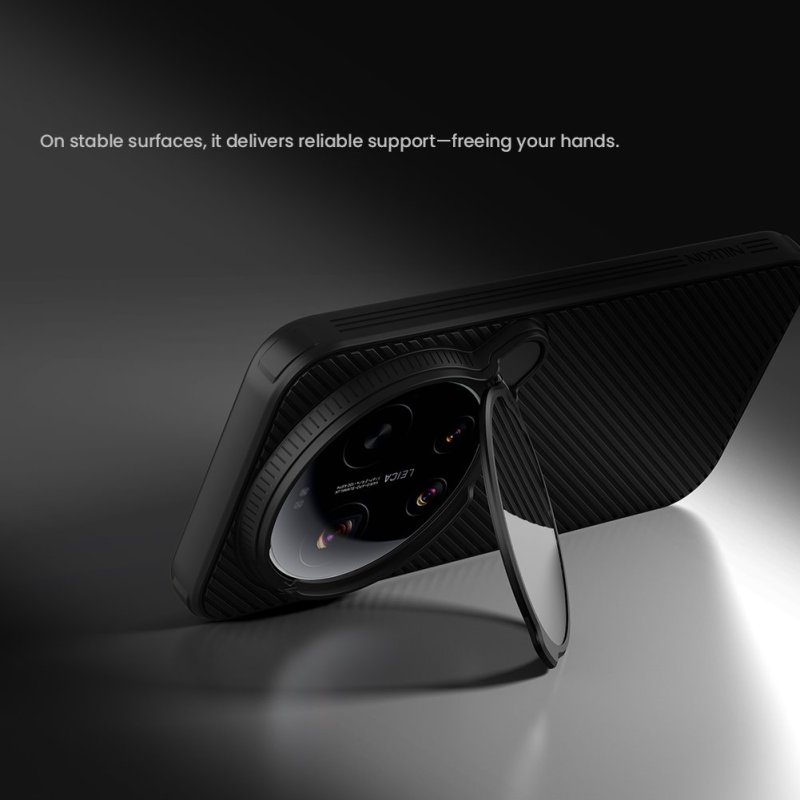 Nillkin CamShield Prop Magnetic (Transparent Lens) Zadní Kryt pro Xiaomi 17 Ultra Transparent Black - obrázek č. 6