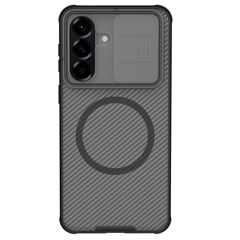 Nillkin CamShield PRO Magnetic Zadní Kryt pro Samsung Galaxy A57 Transparent Black - obrázek produktu