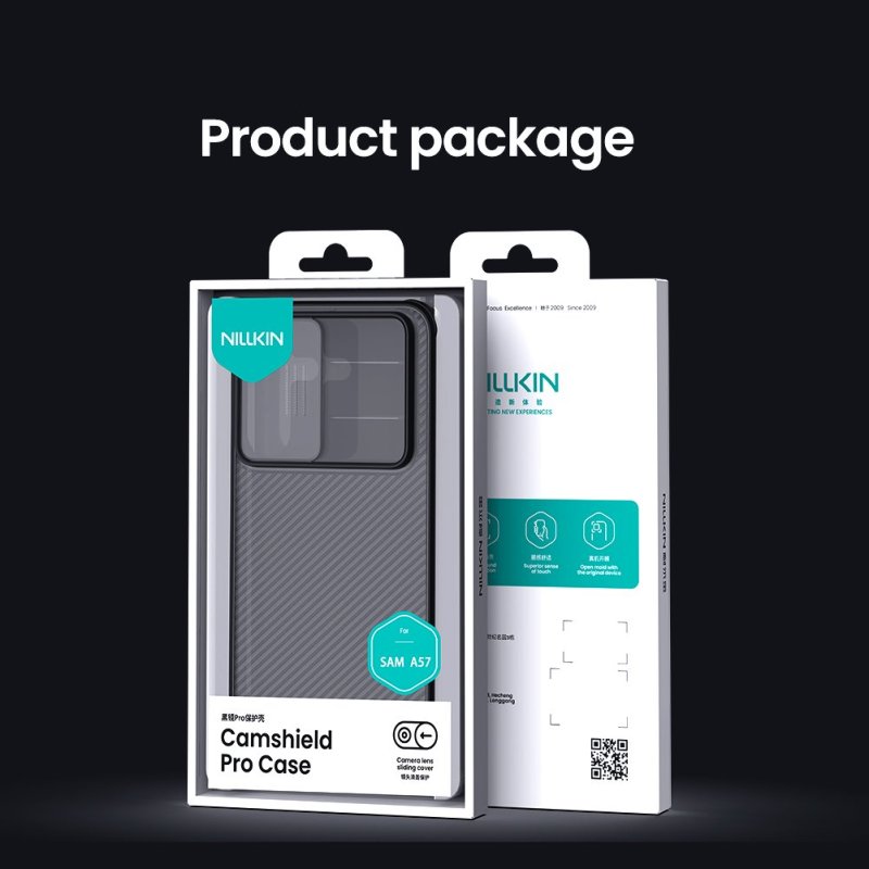 Nillkin CamShield PRO Zadní Kryt pro Samsung Galaxy A57 Transparent Black - obrázek č. 1
