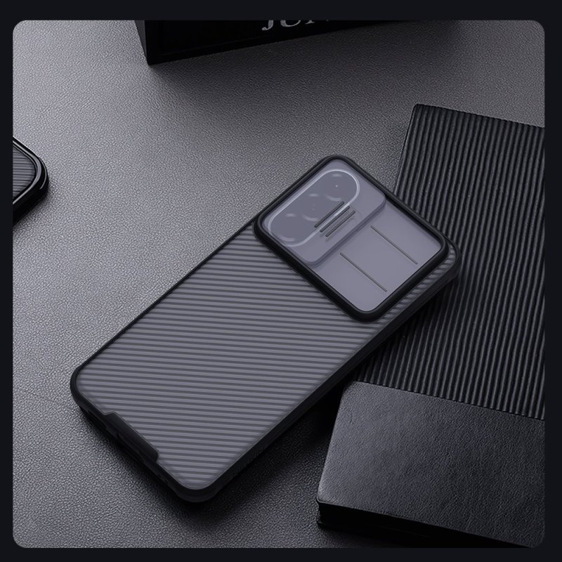 Nillkin CamShield PRO Zadní Kryt pro Samsung Galaxy A57 Transparent Black - obrázek č. 3