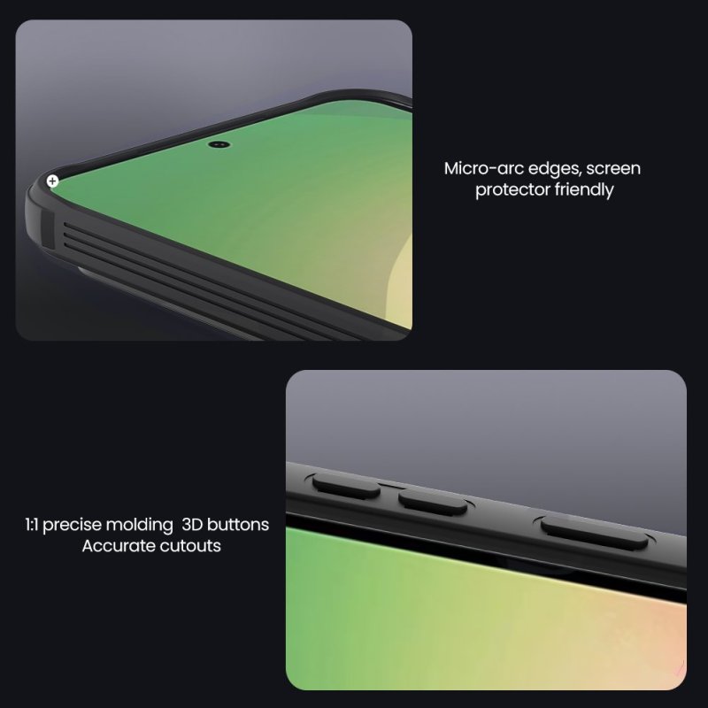 Nillkin CamShield PRO Zadní Kryt pro Samsung Galaxy A57 Transparent Black - obrázek č. 2