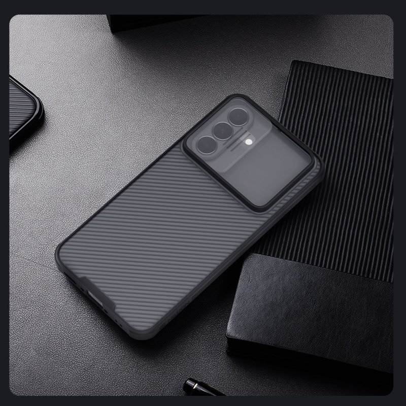 Nillkin CamShield PRO Zadní Kryt pro Samsung Galaxy A37 Transparent Black - obrázek č. 3
