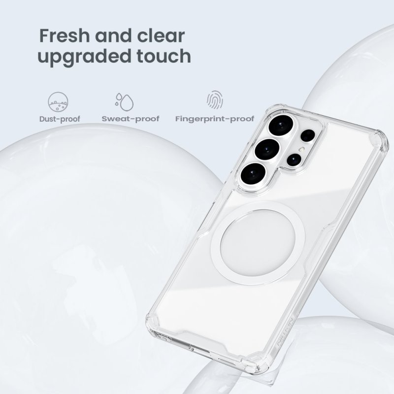 Nillkin Nature TPU PRO Magnetic Kryt pro Samsung Galaxy S26 Ultra Transparent - obrázek č. 5
