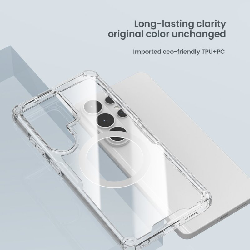 Nillkin Nature TPU PRO Magnetic Kryt pro Samsung Galaxy S26 Ultra Transparent - obrázek č. 3