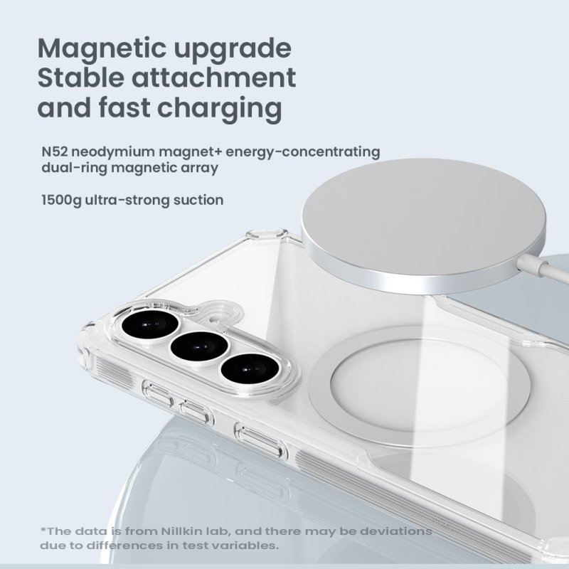 Nillkin Nature TPU PRO Magnetic Kryt pro Samsung Galaxy S26 Transparent - obrázek č. 7