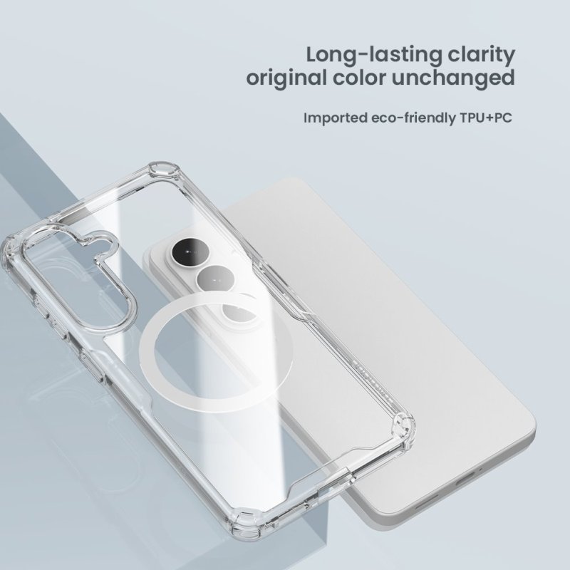 Nillkin Nature TPU PRO Magnetic Kryt pro Samsung Galaxy S26 Transparent - obrázek č. 1
