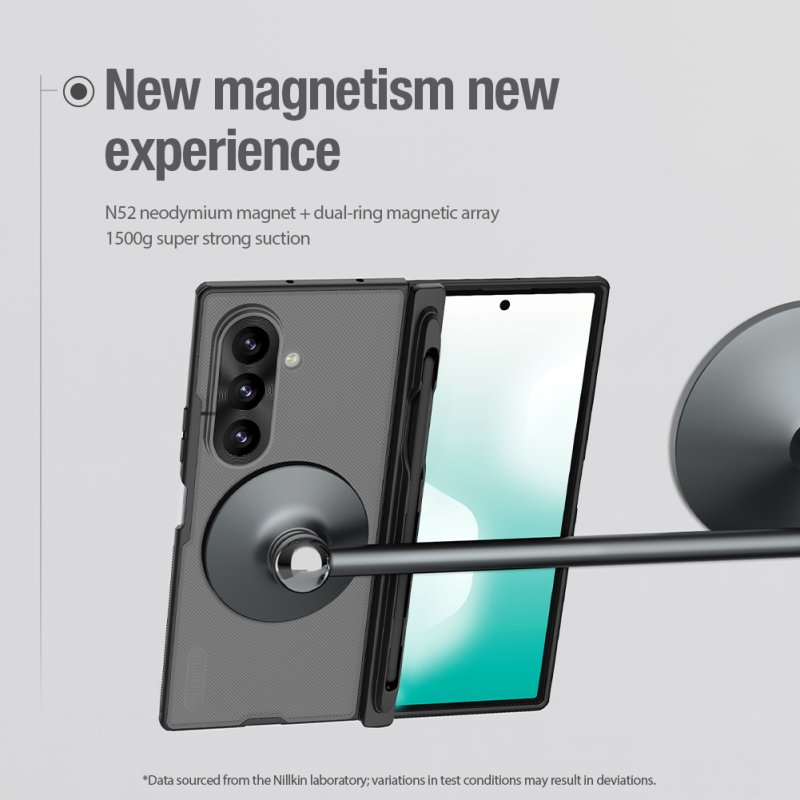 Nillkin Super Frosted FOLD Magnetic Pen Slot Zadní Kryt pro Samsung Galaxy Z Fold 8 Ultra Transparen - obrázek č. 5