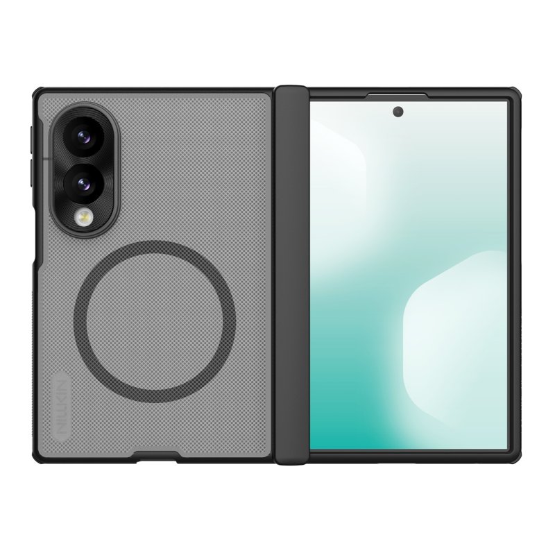 Nillkin Super Frosted FOLD Magnetic Zadní Kryt pro Samsung Galaxy Z Fold 8 Transparent Black - obrázek produktu