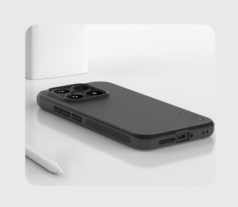 Nillkin Super Frosted PRO Magnetic Zadní Kryt pro Xiaomi 17 Black - obrázek č. 1