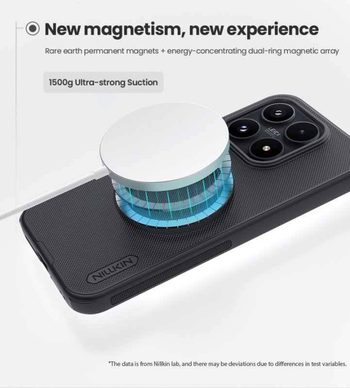 Nillkin Super Frosted PRO Magnetic Zadní Kryt pro Xiaomi 17 Black - obrázek č. 6