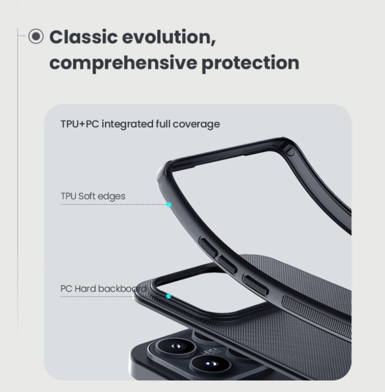 Nillkin Super Frosted PRO Magnetic Zadní Kryt pro Xiaomi 17 Black - obrázek č. 4