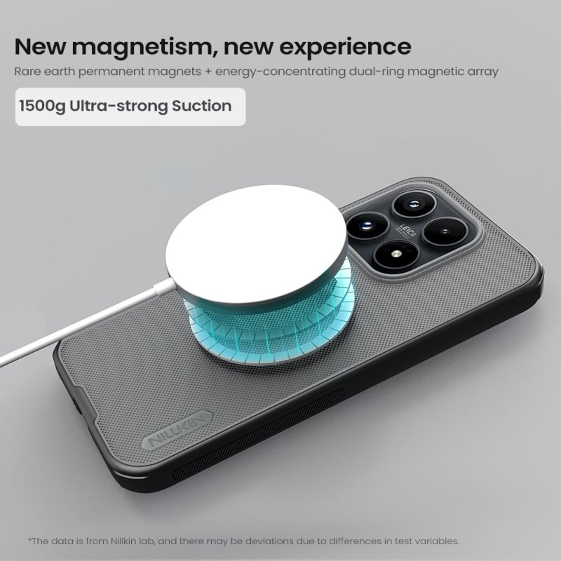 Nillkin Super Frosted PRO Magnetic Zadní Kryt pro Xiaomi 17 Transparent Black - obrázek č. 2