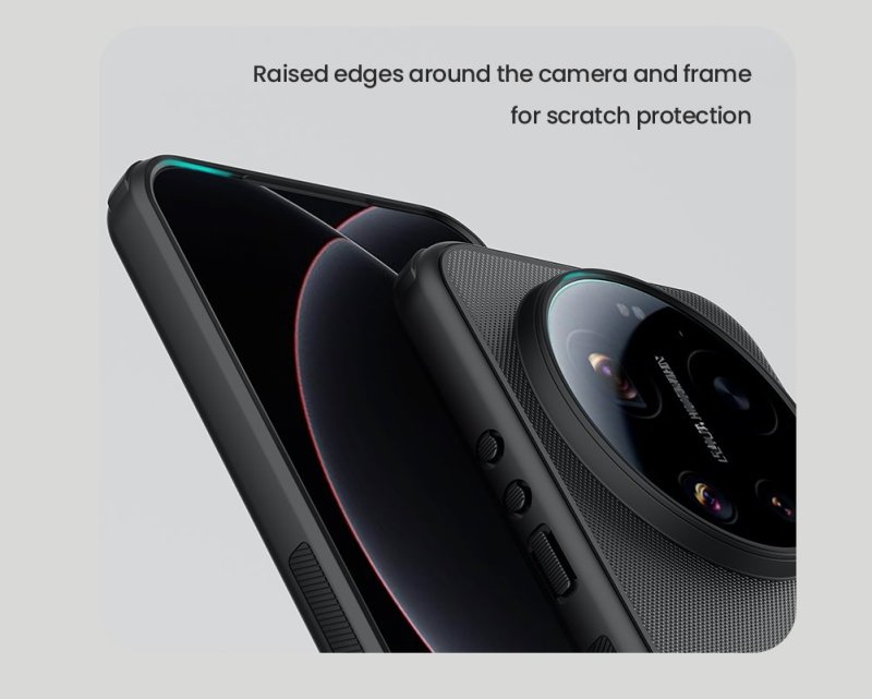 Nillkin Super Frosted PRO Magnetic Zadní Kryt pro Xiaomi 17 Ultra Black - obrázek č. 3