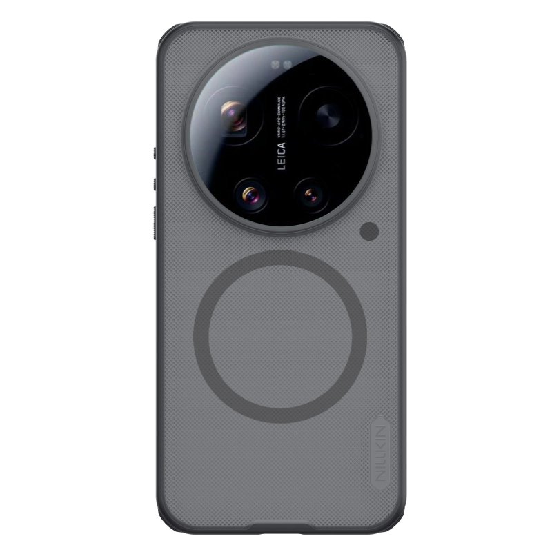 Nillkin Super Frosted PRO Magnetic Zadní Kryt pro Xiaomi 17 Ultra Transparent Black - obrázek produktu