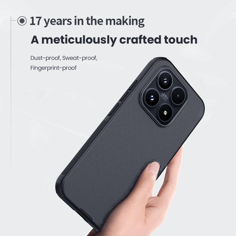 Nillkin Super Frosted PRO Zadní Kryt pro Xiaomi 17 Black - obrázek č. 4