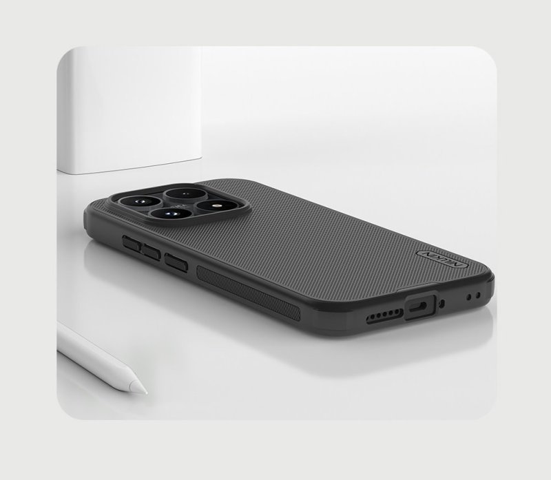 Nillkin Super Frosted PRO Zadní Kryt pro Xiaomi 17 Black - obrázek č. 2