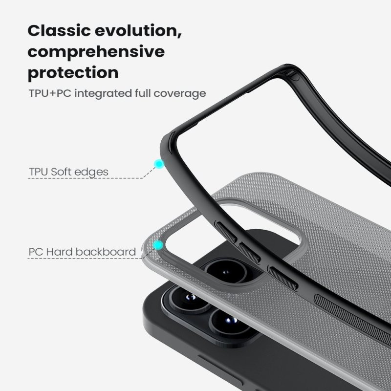 Nillkin Super Frosted PRO Zadní Kryt pro Xiaomi 17 Transparent Black - obrázek č. 3