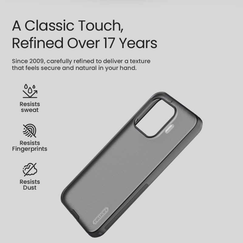 Nillkin Super Frosted PRO Zadní Kryt pro Xiaomi 17T Pro Black - obrázek č. 5