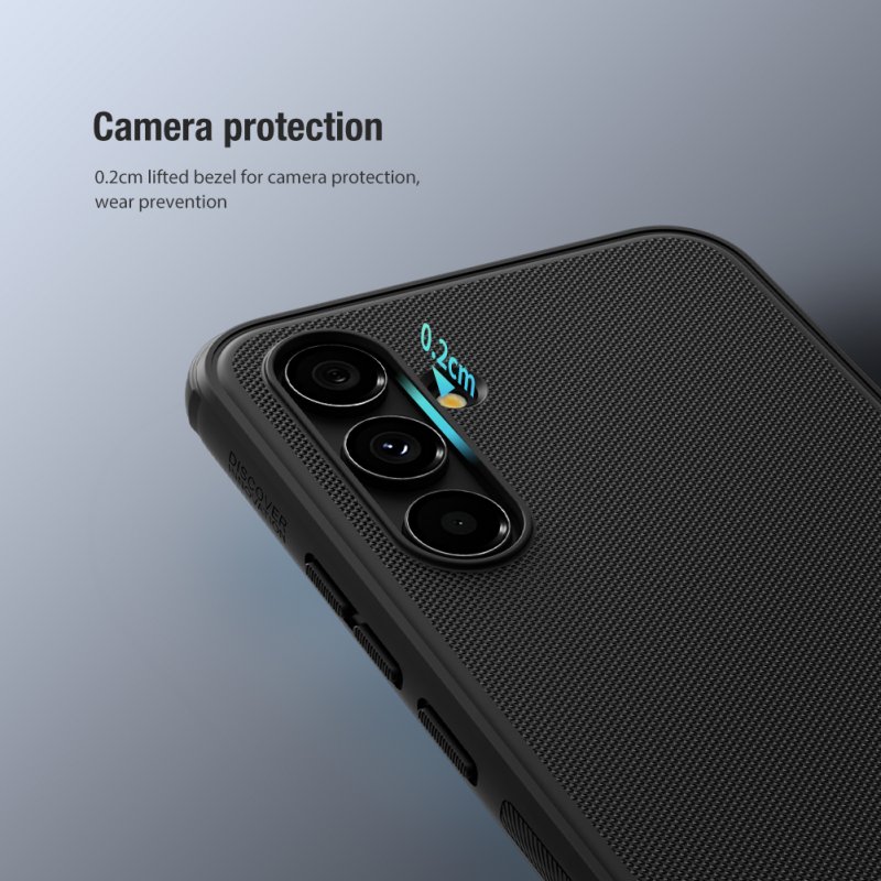 Nillkin Frosted PRO Zadní Kryt pro Samsung Galaxy A54 5G Black - obrázek č. 4