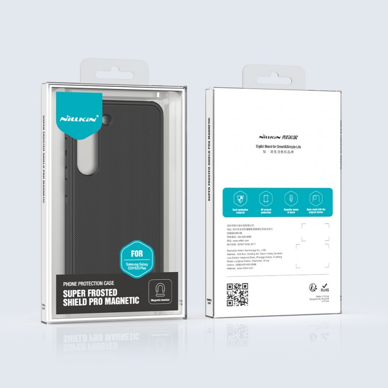 Nillkin Frosted PRO Magnetic Zadní Kryt pro Samsung Galaxy S23 Black - obrázek č. 8