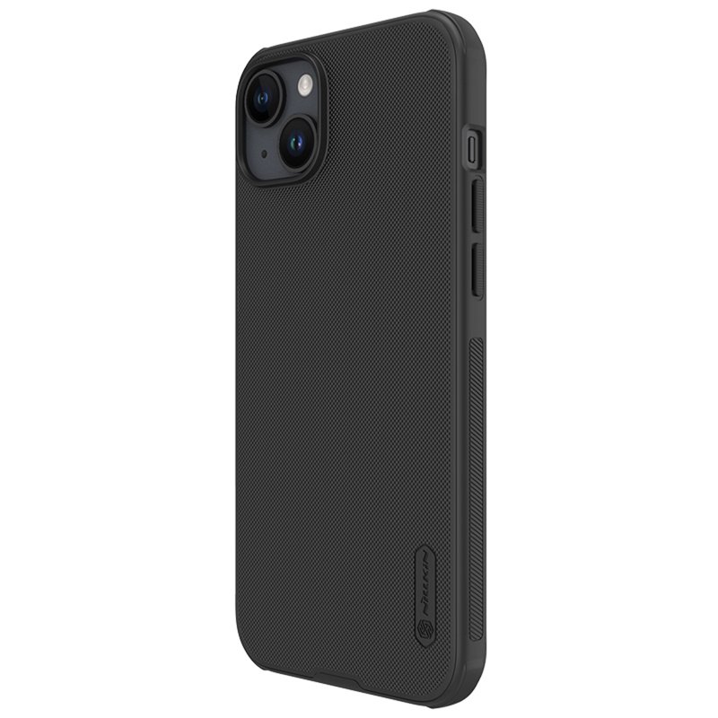 Nillkin Super Frosted PRO Zadní Kryt pro Apple iPhone 15 Plus Black (Without Logo Cutout) - obrázek č. 1