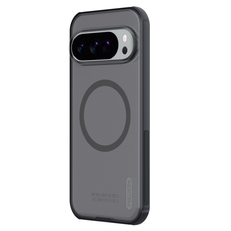 Nillkin Super Frosted PRO Magnetic Zadní Kryt pro Google Pixel 10 / 10 Pro Transparent Black - obrázek č. 1