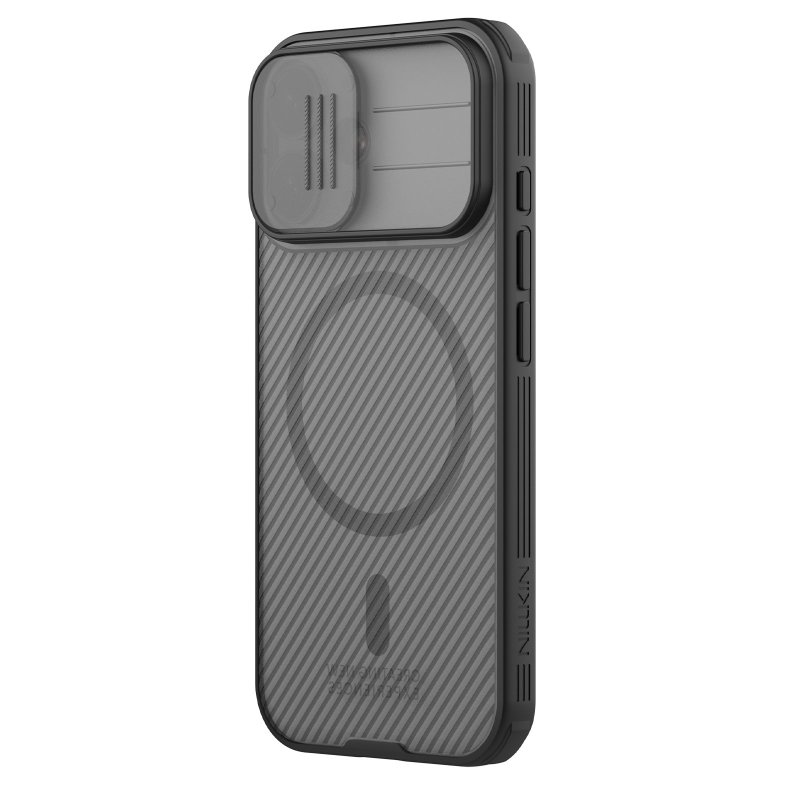 Nillkin CamShield PRO Magnetic Zadní Kryt pro Apple iPhone 17 Transparent Black - obrázek č. 1