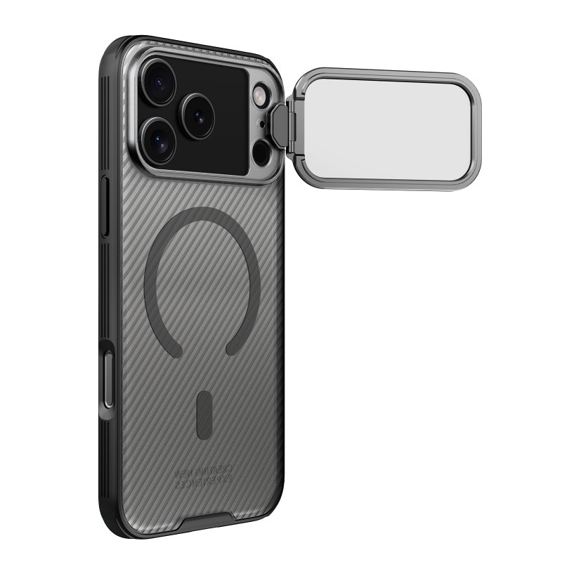 Nillkin CamShield Prop Magnetic Zadní Kryt pro Apple iPhone 17 Pro Max Transparent Black - obrázek č. 1