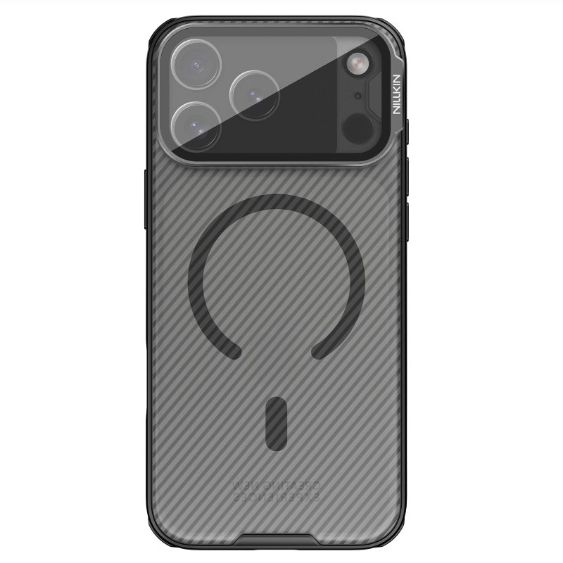 Nillkin CamShield Prop Magnetic Zadní Kryt pro Apple iPhone 17 Pro Max Transparent Black - obrázek produktu