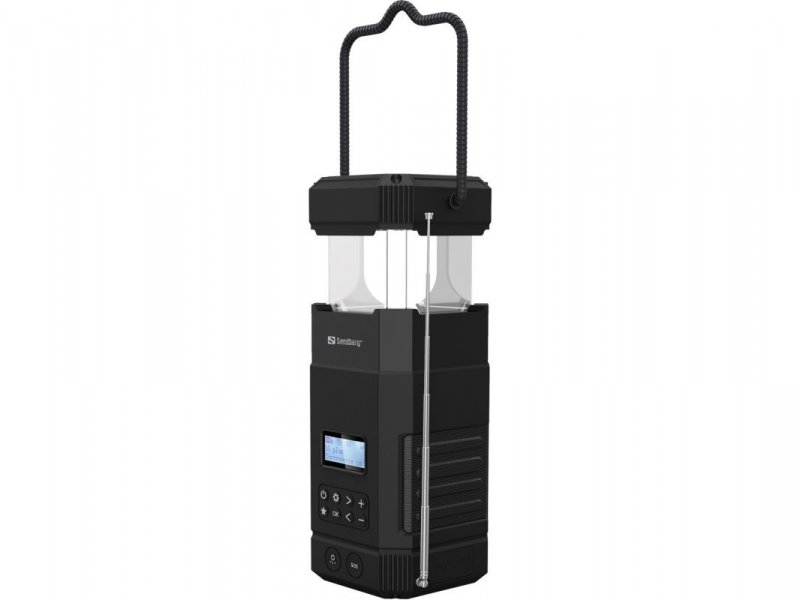 Sandberg Survivor Lantern All-in1 10000mAh, černá - obrázek č. 1