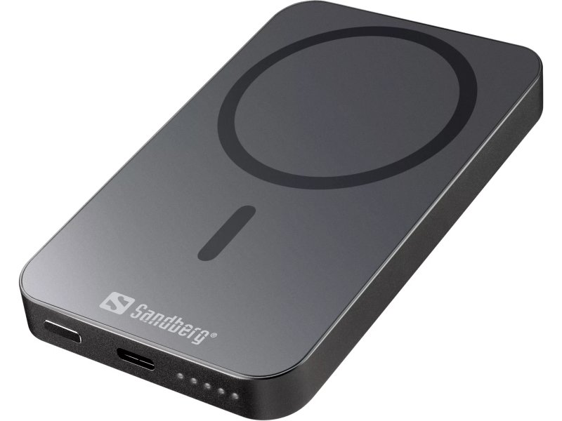 Sandberg Magnet Wireless Powerbank 5000 ALU - obrázek produktu