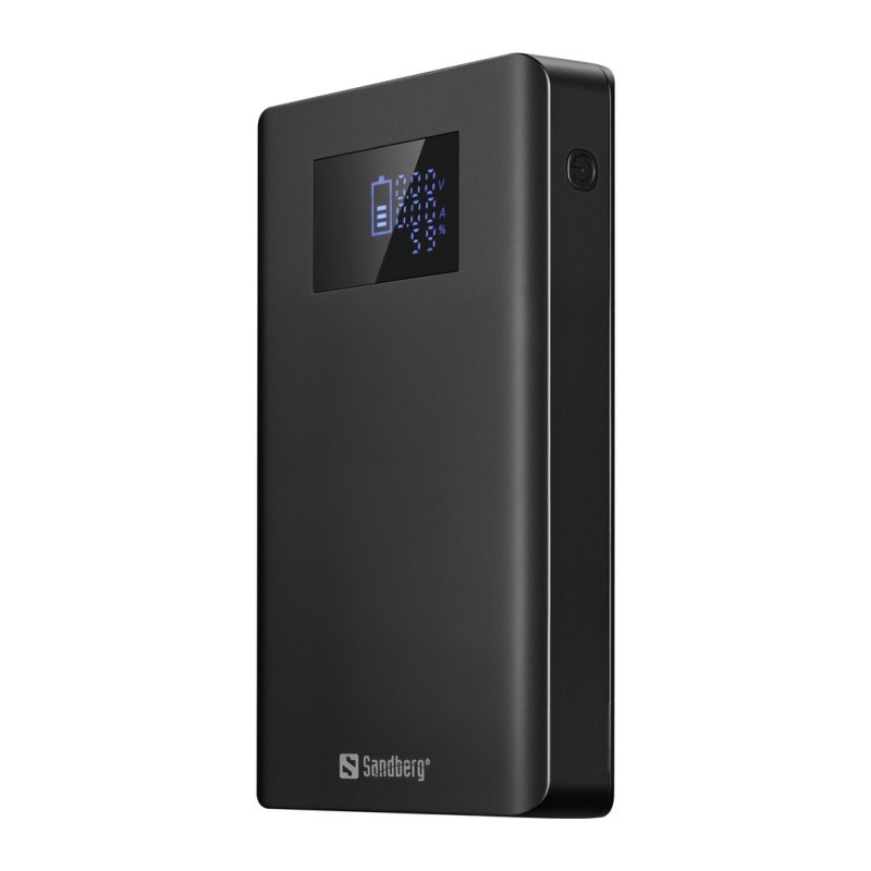 Sandberg Laptop Powerbanka 20000mAh PD100W, černá - obrázek č. 1