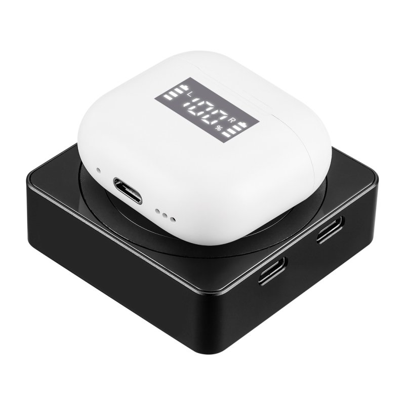 Sandberg 3in1 Magnet Powerbank 5000 mAh, magnetická powerbanka s bezdrátovým nabíjením, černá - obrázek č. 5