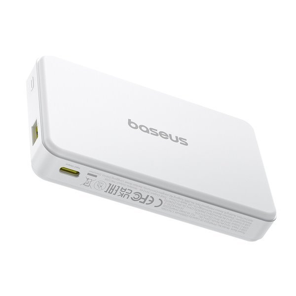 Baseus Airpow 2 22.5W Qi2 Magnetická Powerbanka 10000mAh Moon White - obrázek č. 1