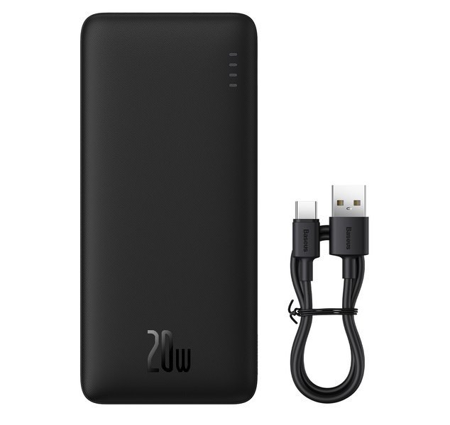 Baseus Airpow 20W Fast Charge Powerbanka 20000mAh Black - obrázek produktu
