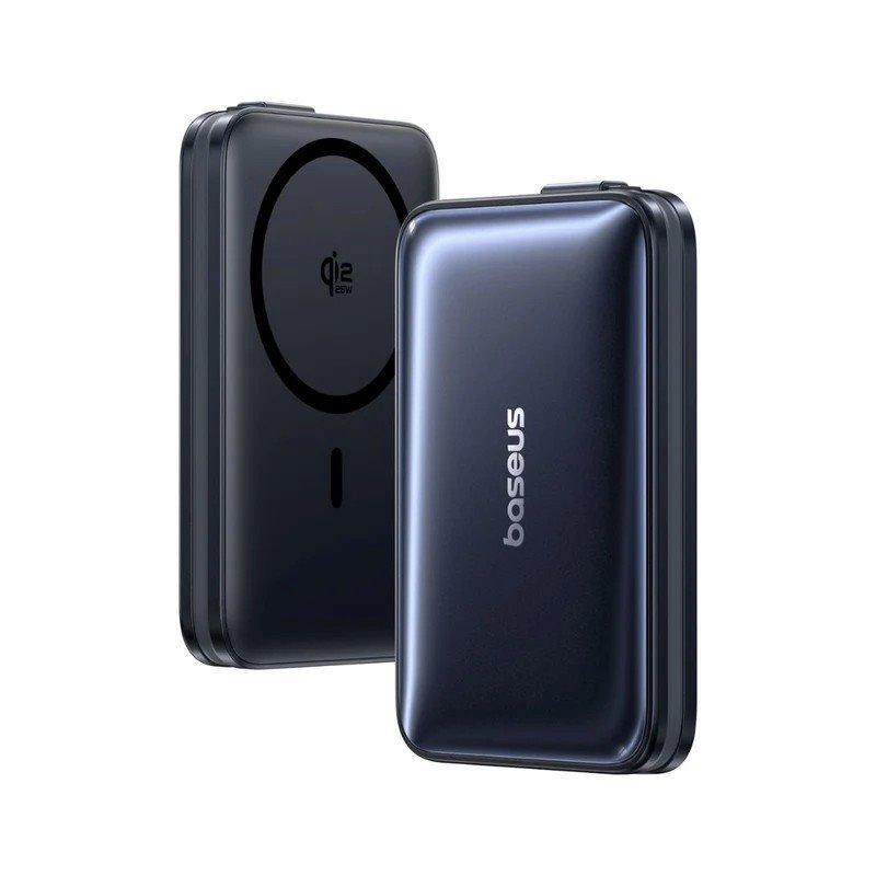 Baseus PicoGo AM61 Qi2.2 45W Magnetická Powerbanka 10000mAh Cosmic Black - obrázek č. 4