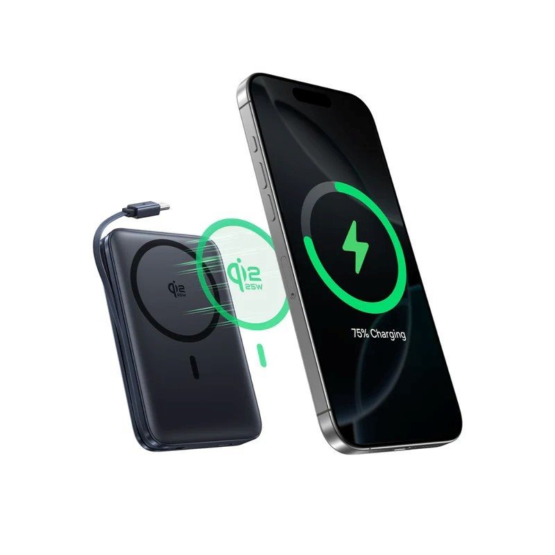Baseus PicoGo AM61 Qi2.2 45W Magnetická Powerbanka 10000mAh Cosmic Black - obrázek č. 1