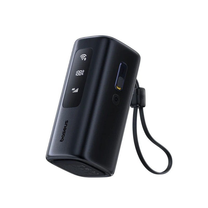 Baseus EnerGeek GX11 MiFi 67W Powerbanka 20000mAh Cosmic Black - obrázek č. 3