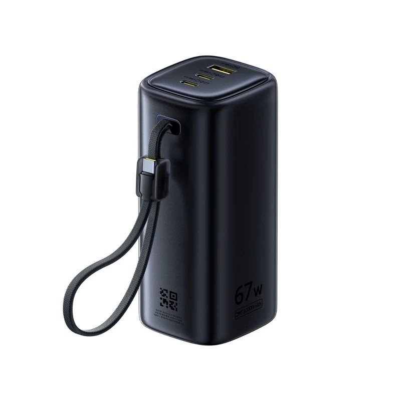 Baseus EnerGeek GX11 MiFi 67W Powerbanka 20000mAh Cosmic Black - obrázek č. 2