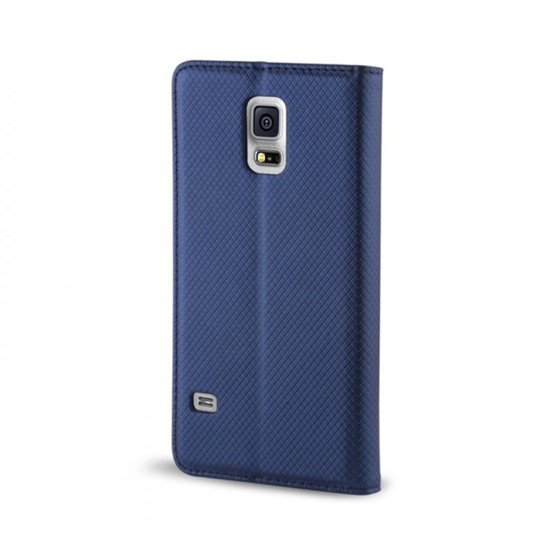Pouzdro s magnetem Samsung S9 navy blue - obrázek č. 1