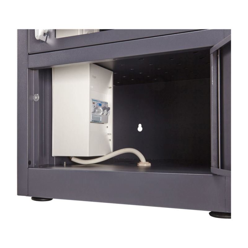 PORT NAOTIC itLocker 15 Tablets, nabíjecí skříň pro tablety, uzamykání visacím zámkem, šedá - obrázek č. 3