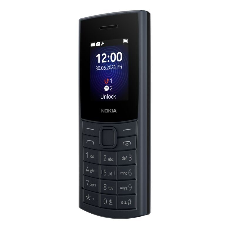 Nokia 110 4G Dual SIM 2023 modrá - obrázek č. 1